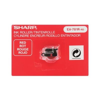 Rollo de Tinta para Calculadora EL1801 Rojo