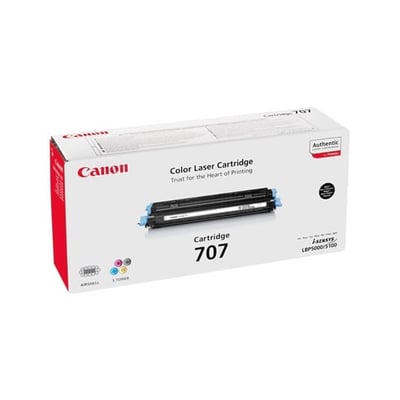 Toner Original Canon 707 (9424A004) Preto