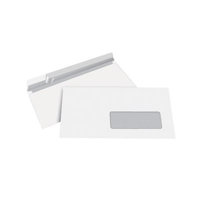 Sobres 110X220mm c/ventana Cx500un