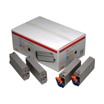 Toner Original OKI C7100/C7300 Pack 4 Cores