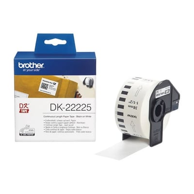 Cinta Orig. Brother Papel Cont. 38mmx30,48m Blanca