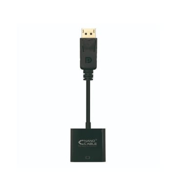Adaptador DisplayPort Macho para VGA Fêmea 15 cm
