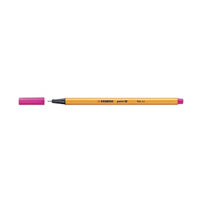 Marcador Stabilo Point 88 Rosa - Pack 10un