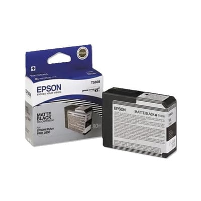 Cartucho de tinta Original Epson T5808 Negro Mate