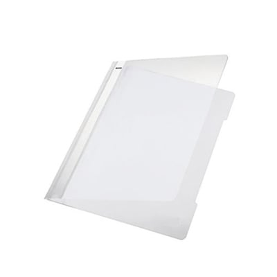 Clasificador Plástico Cubierta Transparente Blanco Pack 25