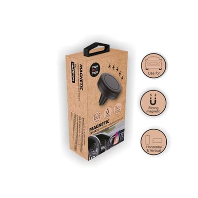 Soporte Universal de Teléfono Móvil para Coche - Fijación por Imán