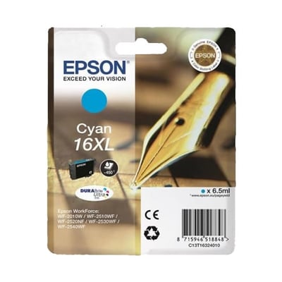 Cartucho de tinta Original Epson 16 XL Cian