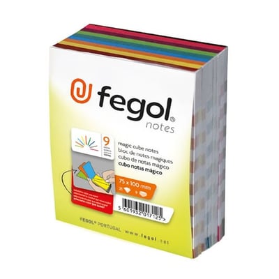 Cubo de Notas Mágico Tarefas 75x100 225f