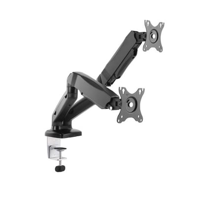 Soporte Doble para Monitor 13"-27" Rotación 360º