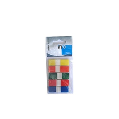 Separador Tape Flags 12.5x43mm - Pack 5 Cores