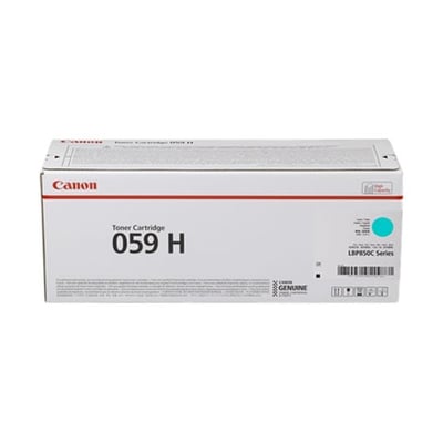 Toner Original Canon 059H - Ciano