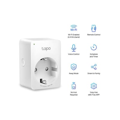 Tomada WiFi Inteligente TP-Link Tapo P100