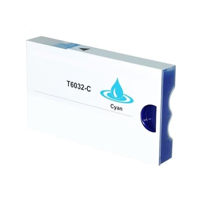 Tinteiro Compatível Epson T6032 Ciano