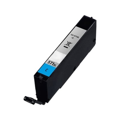 Tinteiro Compatível Canon CLI-571 XL Ciano