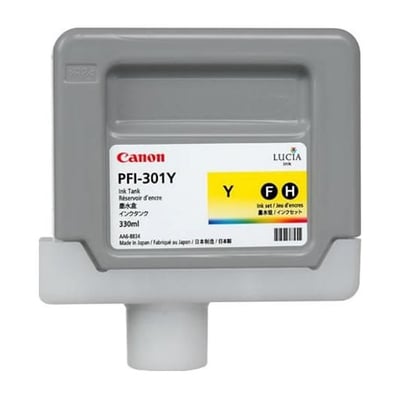 Cartucho de tinta Original Canon PFI-301 Amarillo