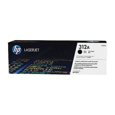 Toner Original HP 312A (CF380A) Preto