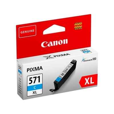 Cartucho de tinta Original Canon CLI-571 XL Cian