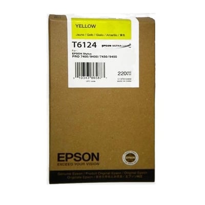 Cartucho de tinta Original Epson T6134 Amarillo