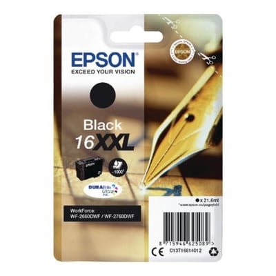 Cartucho de tinta Original Epson 16 XXL Negro