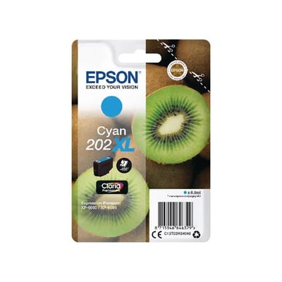 Cartucho de tinta Original Epson 202 XL Cian