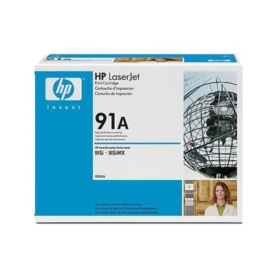 Toner Original HP 91A (92291A) Preto