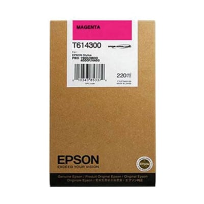 Cartucho de tinta Original Epson T6143 Magenta
