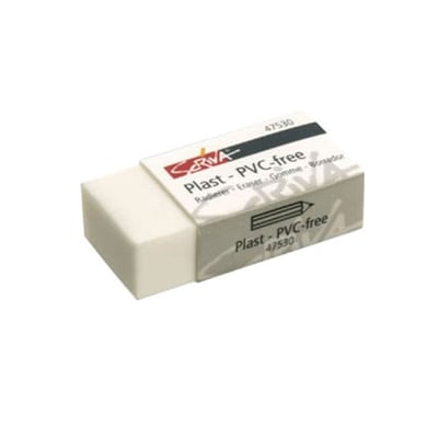 Borracha Branca Scriva (41mm) Sem PVC - 3un