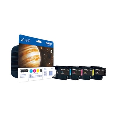 Tinteiro Original Brother LC1240 Pack 4 Cores