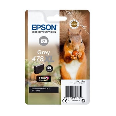 Cartucho de tinta Original Epson 478 XL Gris