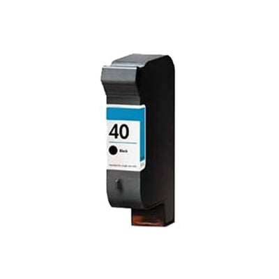 Cartucho de tinta reciclado HP 40 (51640A) negro