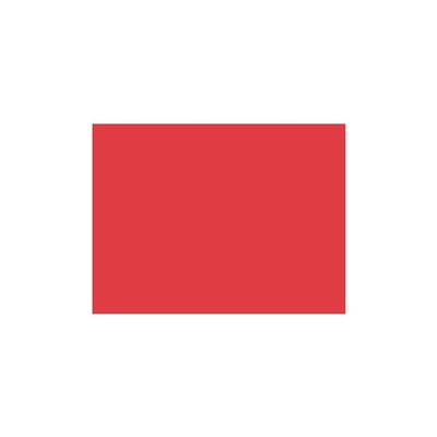Cartulina 180gr 50x65cm Rojo - 1ud