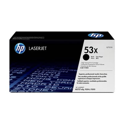 Toner Original HP 53X (Q7553X) Alta Cap.