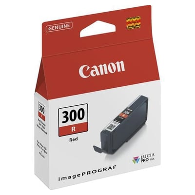 Cartucho de tinta Original Canon PFI-300 Rojo