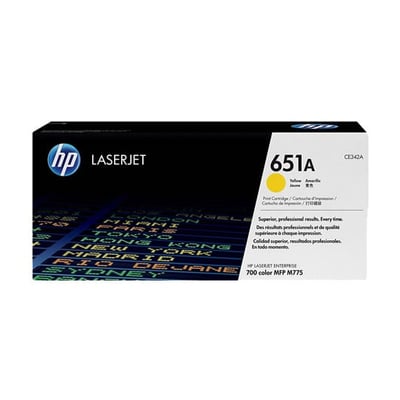 Toner HP Laserjet 651A (CE342A) Amarelo