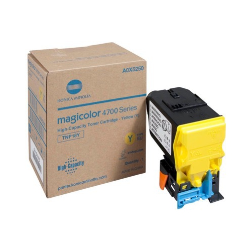 Toner Original Konica Minolta TNP18Y Amarelo