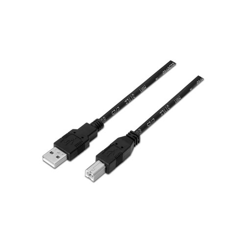 Cabo USB 2.0 A/B 1.8m - Preto