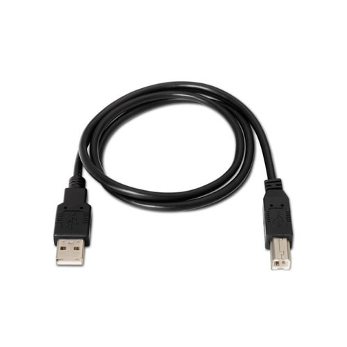 Cabo USB 2.0 A/B 1.8m - Preto