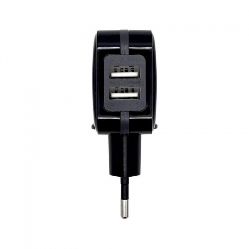 Carregador de Parede Aisens 2xUSB 17W - Preto