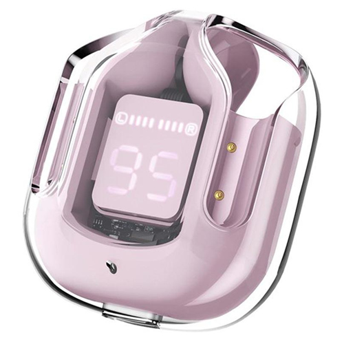 Auriculares Bluetooth Acefast Crystal T06 - Rosa