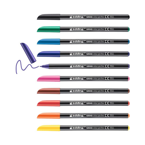 Conjunto de Marcadores Edding