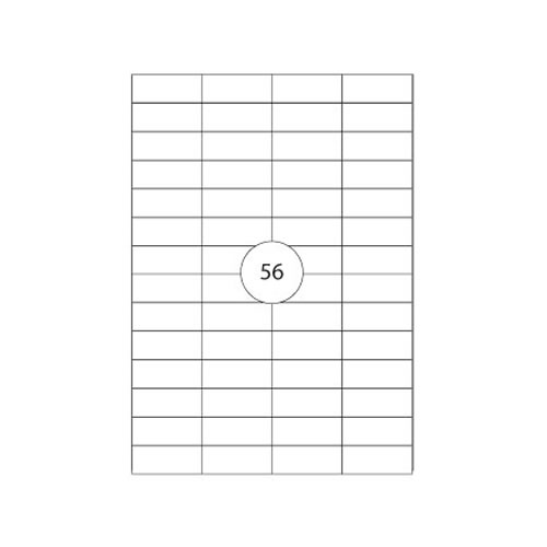 Etiquetas 52,5x21,2 Multi3 100 Folhas A4 5600un