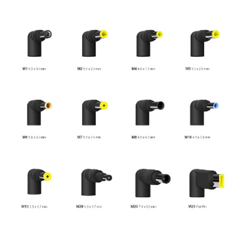 Carregador de Portátil Universal 90W 12 Conectores