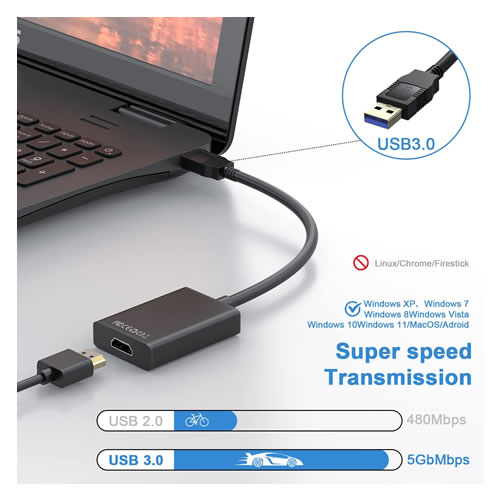 Adaptador USB para HDMI