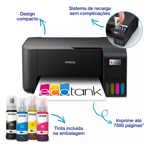 Multifunções Epson EcoTank ET-2862