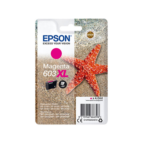 Tinteiro Original Epson 603 XL Magenta