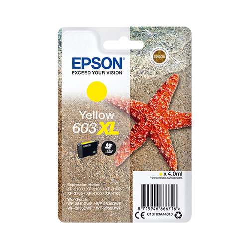 Tinteiro Original Epson 603 XL Amarelo