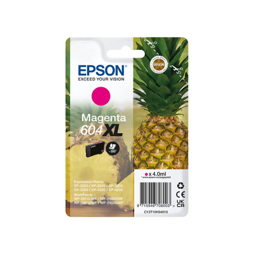 Tinteiro Original Epson 604 XL Magenta
