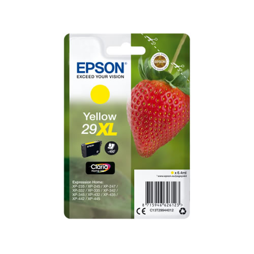 Tinteiro Original Epson 29 XL Amarelo