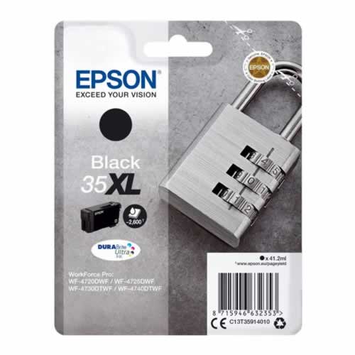 Tinteiro Original Epson 35 XL Preto