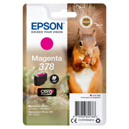 Tinteiro Original Epson 378 Magenta